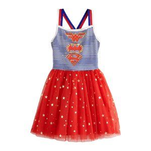 Girls' DC Comics Strappy Dress, Size 14, Retail $36.00